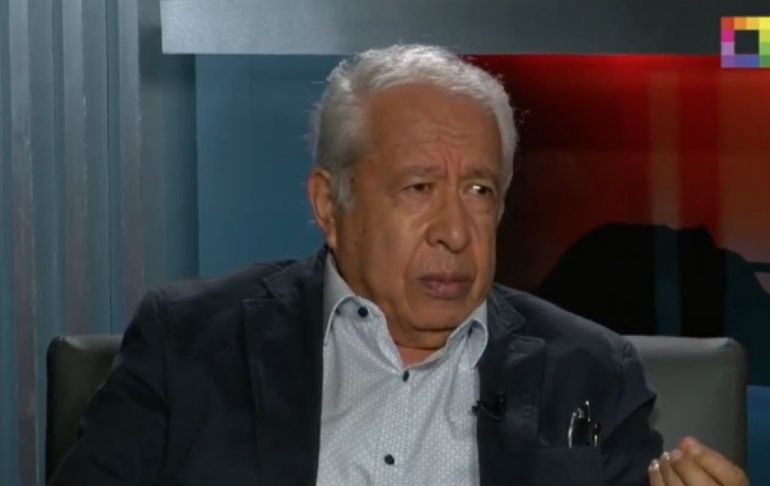 Juan Paredes Castro: "Se está viviendo una telaraña de extorsión en el Gobierno"