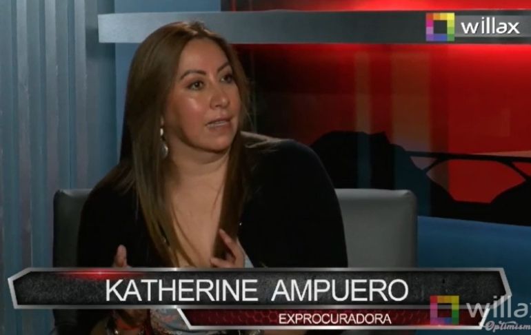 Katherine Ampuero: "Hay información nueva, el tema del fraude electoral tendría que ser reabierto"