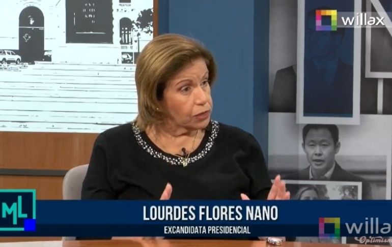 Lourdes Flores Nano sobre Asamblea Constituyente: "Es populismo barato"