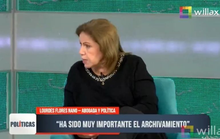 Lourdes Flores Nano sobre archivo de la Asamblea Constituyente: "Tenemos que seguir vigilantes"