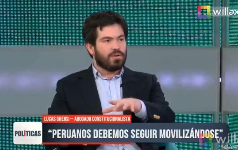 Lucas Ghersi sobre archivo de la Asamblea Constituyente: "Es sola una batalla ganada"