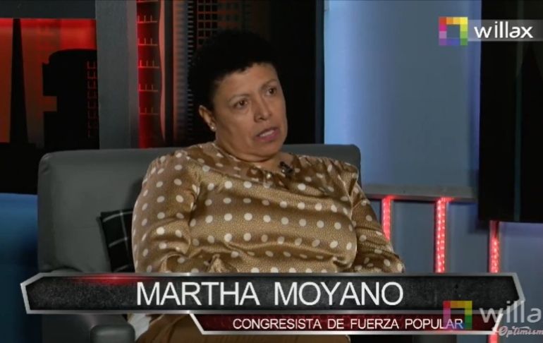 Martha Moyano pide tomar en cuenta la amenaza de Vladimir Cerrón: "Ese mensaje es directo"
