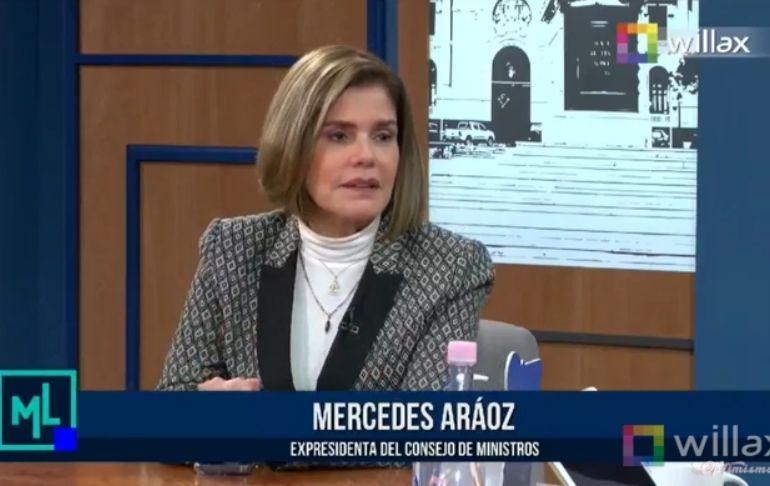 Portada: Mercedes Aráoz responde a Martín Vizcarra: "Nunca estuve deprimida"