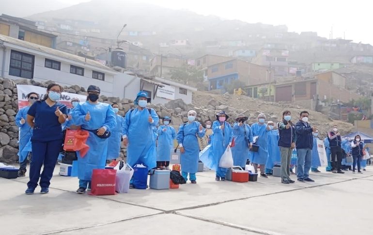 COVID-19: Perú vacunó al 60% de la población con tres dosis