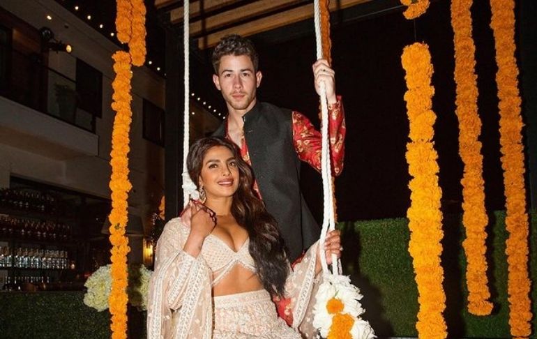 Portada: Nick Jonas y Priyanka Chopra presentan por primera vez a su hija