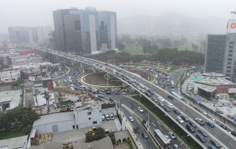 Óvalo Monitor: conductores ya circulan por el paso a desnivel inaugurado