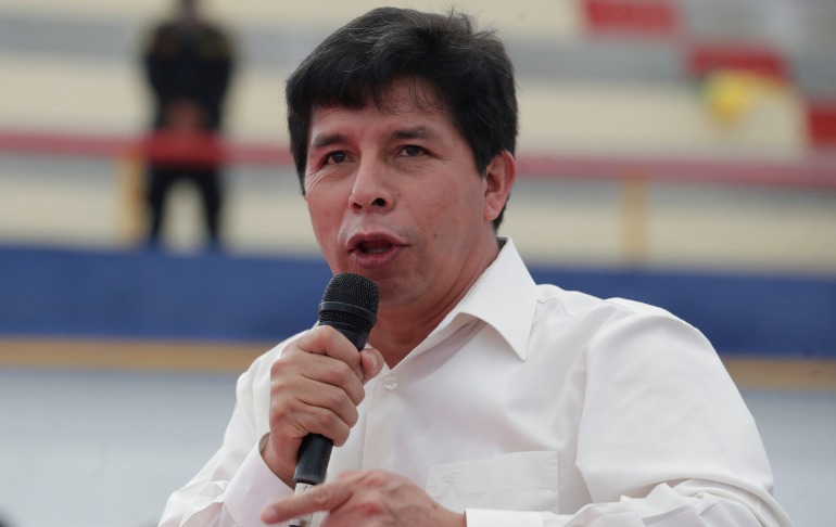 Portada: Pedro Castillo dice que allanamiento a local que habría elaborado su tesis "no es gratis"