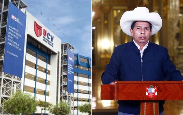 Portada: UCV aclara que tesis de Pedro Castillo entregada a Panorama es copia fidedigna de la original