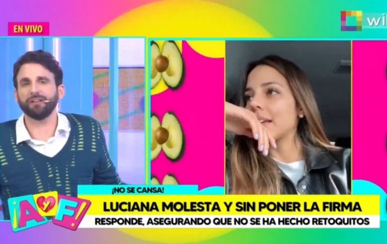 Rodrigo González a Luciana Fuster: "Tampoco te hagas la natural"