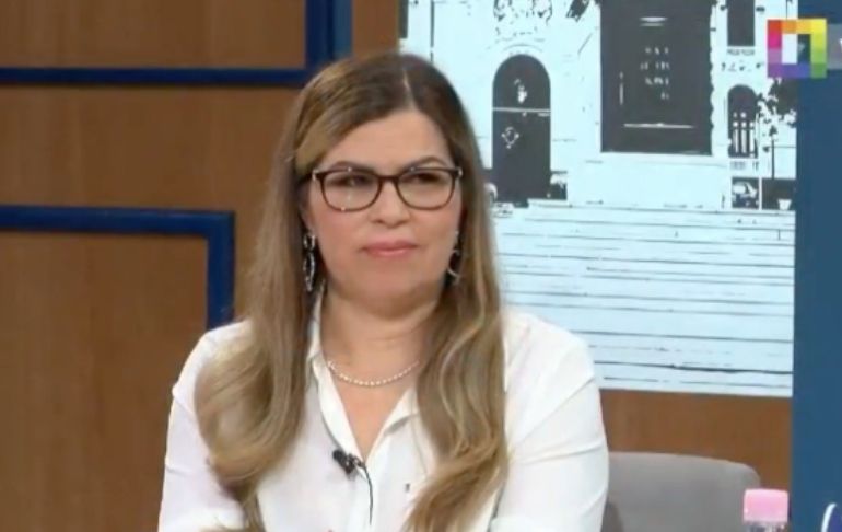 Silvia Barrera: "Me reuní con Dina Boluarte en el Club Departamental Apurímac"