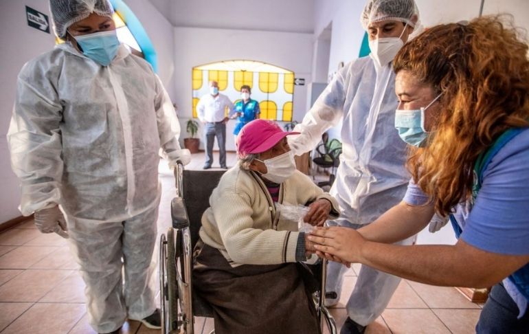 San Juan de Miraflores: rescatan a adulta mayor de 77 años que había sido abandonada