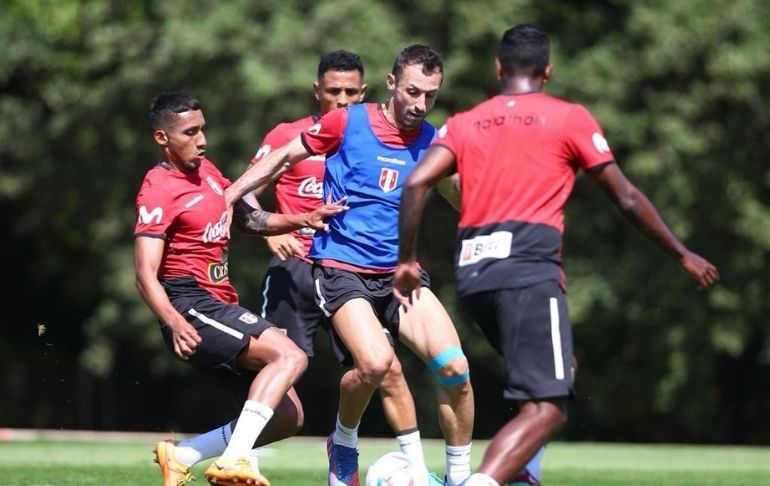 Qatar 2022: selección peruana realizó su primer entrenamiento en Barcelona