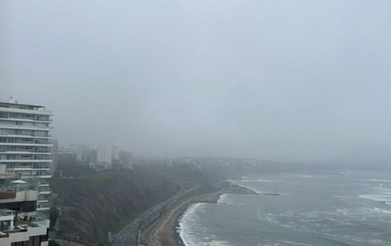 Portada: Lima registró hoy 10.4 °C, temperatura que no se presentaba desde el 2006