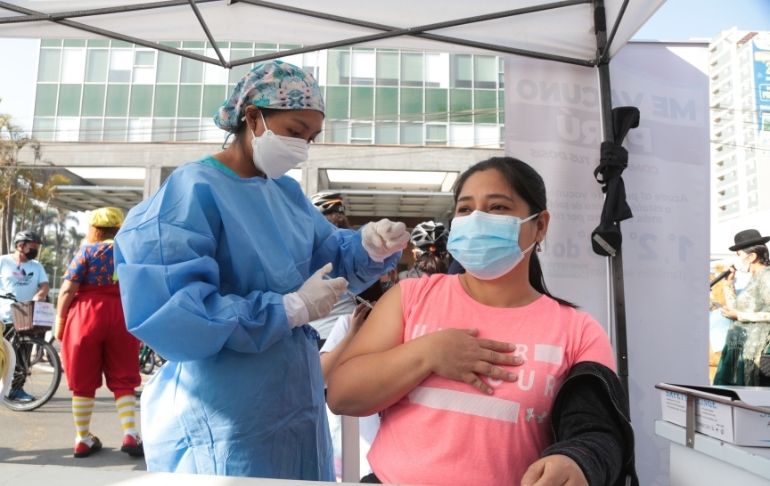 COVID-19: más de 29 millones 345 mil peruanos ya fueron vacunados