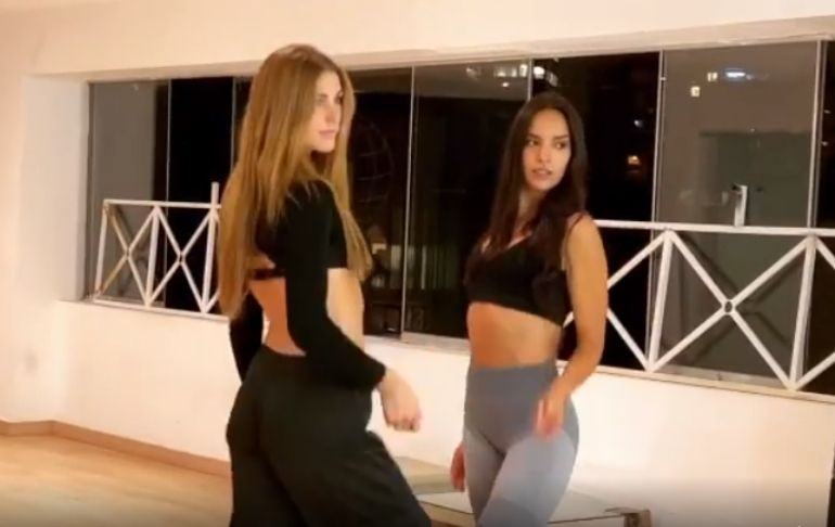 Valeria Flórez se luce bailando junto a Alessia Rovegno | VIDEOS