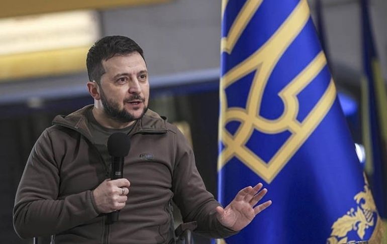 Ucrania: Volodímir Zelenski afirmó que sólo la diplomacia pondrá fin a la guerra