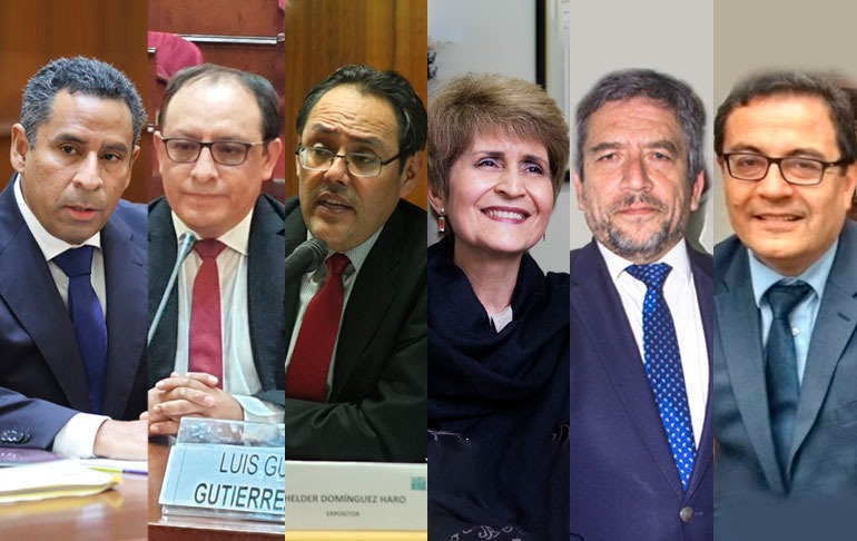 Portada: Estos son los nuevos magistrados del Tribunal Constitucional