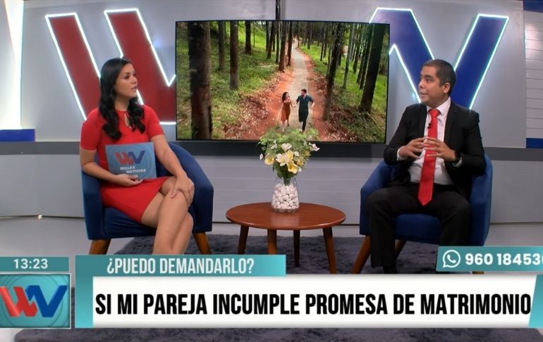 ¿Puedo demandar a mi pareja si incumple promesa de matrimonio? | VIDEO