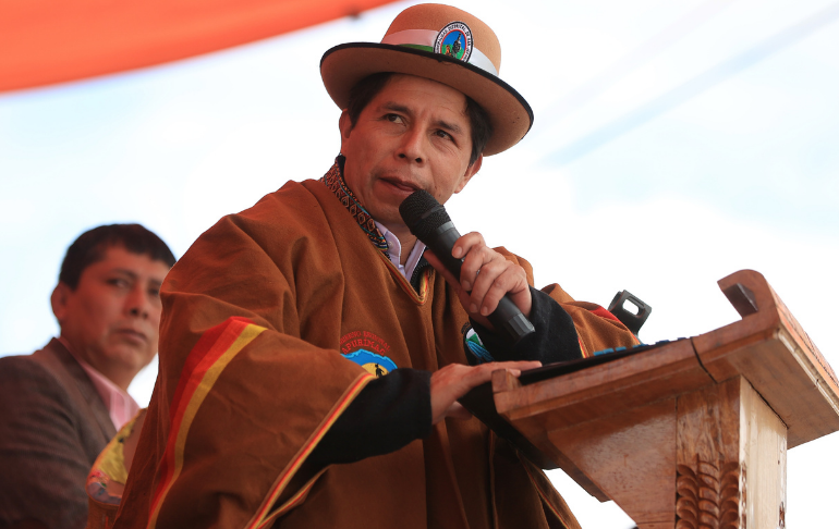 Datum: El 75 % de peruanos desaprueba la gestión de Pedro Castillo