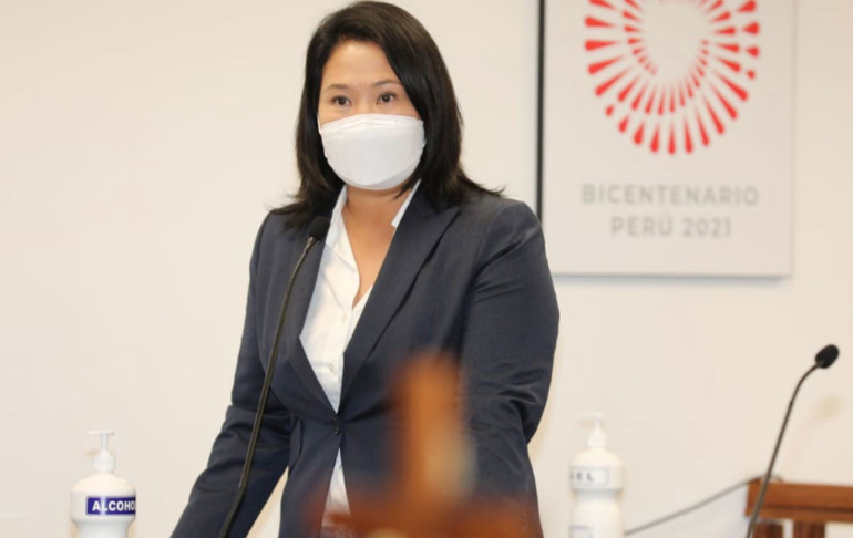 Keiko Fujimori: Poder Judicial amplía plazo para corregir denuncia hasta el 16 de mayo