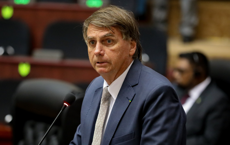 Portada: Presidente del Senado critica a Jair Bolsonaro por cuestionar fiabilidad de las elecciones generales
