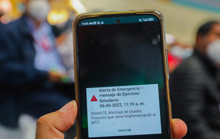 Sismate: MTC responde por qué no se activo alarma antes de sismo en Lima