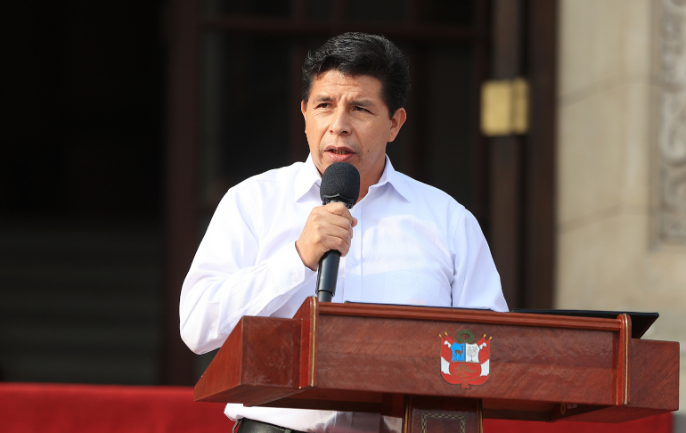 Ipsos: Desaprobación de gobierno de Pedro Castillo se ubica en 72%