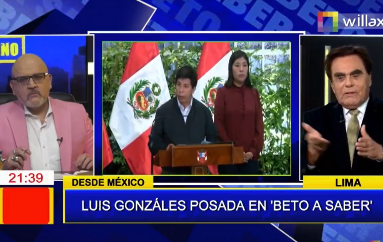 Luis Gonzales Posada: Cada día el país tiene mayor certidumbre de que hubo un grosero fraude electoral