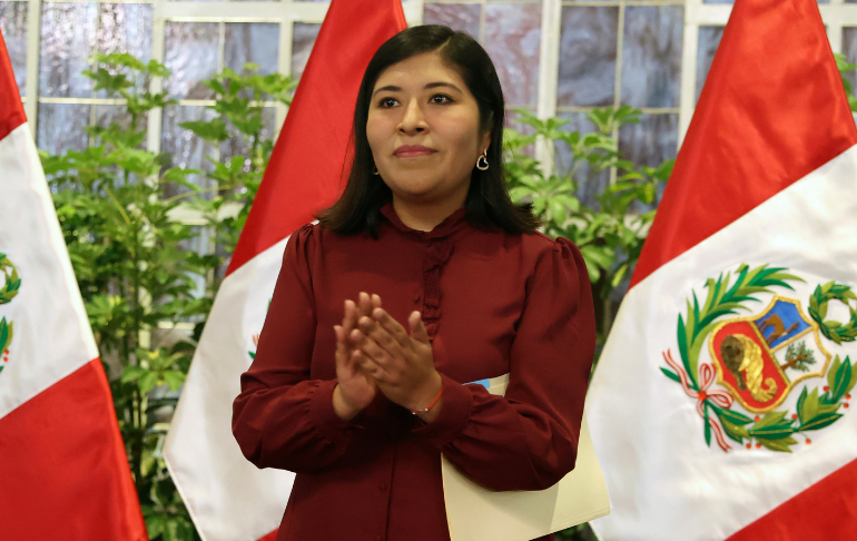 Betssy Chávez: Autógrafa de ley que permite el retiro de la CTS será promulgada la próxima semana