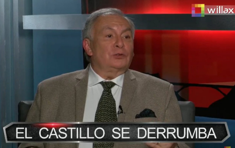 Hugo Guerra: Desde el corazón del Gobierno se va a caer Pedro Castillo
