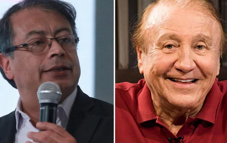 Portada: Colombia: izquierdista Gustavo Petro y Rodolfo Hernández competirán por la Presidencia en segunda vuelta