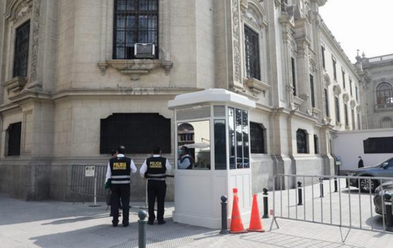 Portada: Pedro Castillo: Fiscalía Anticorrupción ingresó este lunes a Palacio de Gobierno