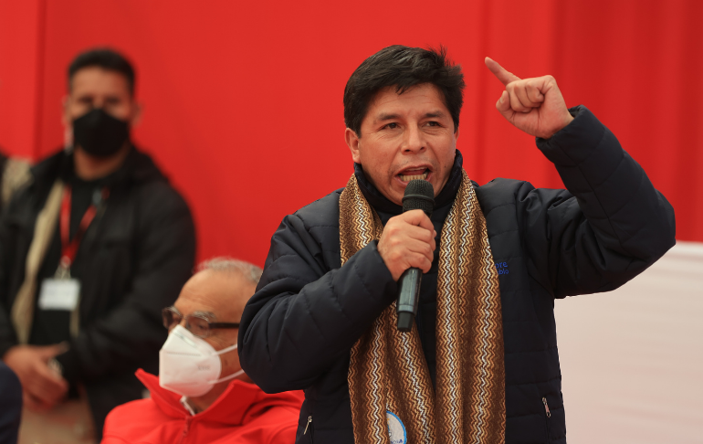 Portada: Pedro Castillo: Es momento que se debata la asamblea constituyente