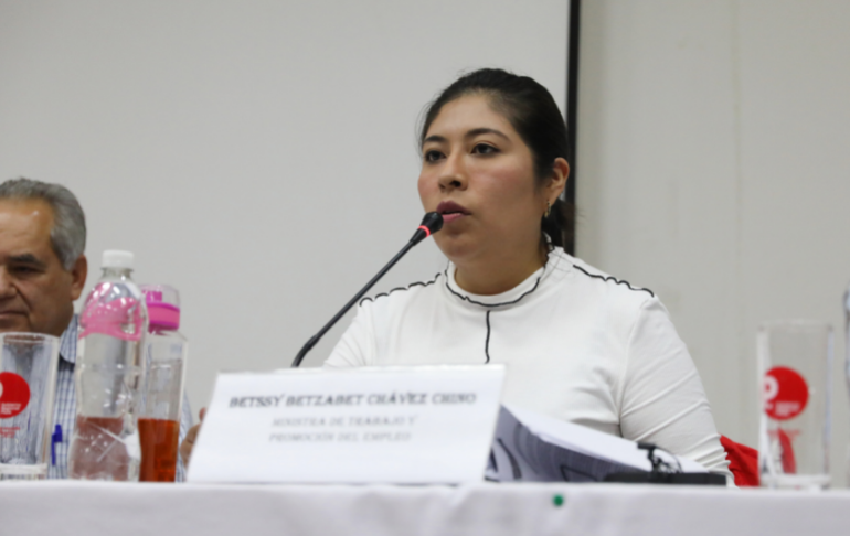 Portada: Diana Miloslavich tras censura de Betssy Chávez: Lamento que deje el Ministerio de Trabajo