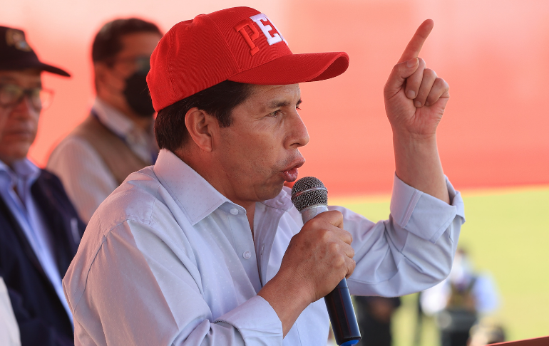 Pedro Castillo al Congreso: "Dejemos esta confrontación inútil"