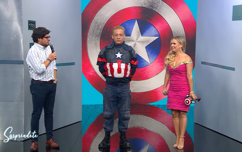 Portada: Sorpréndete: el Capitán América regresa | VIDEO