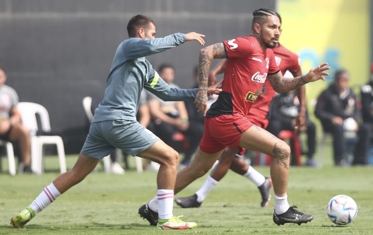 Qatar 2022: con Paolo Guerrero de invitado, la selección peruana cumplió su tercer día de entrenamientos