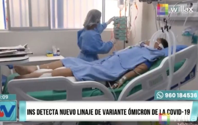 INS detecta nuevo linaje de variante ómicron circulando en el Perú