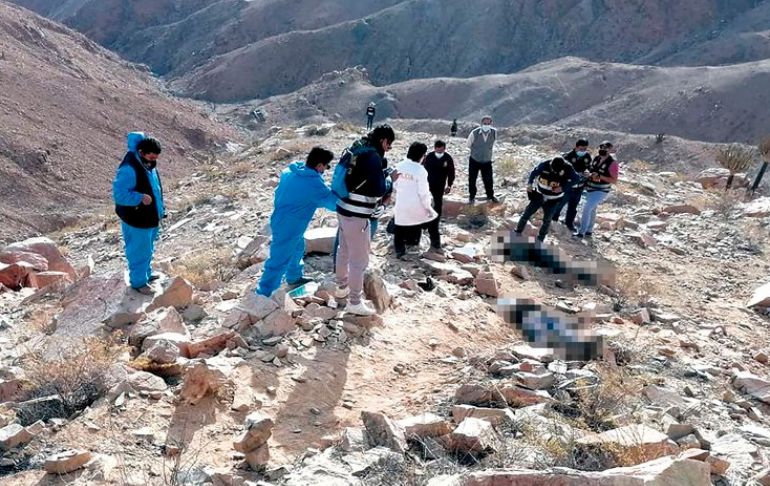 Arequipa: 31 detenidos tras enfrentamientos entre mineros informales donde murieron 14 personas