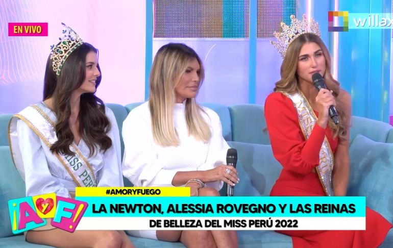 Alessia Rovegno niega haber mirado mal a Valeria Flórez