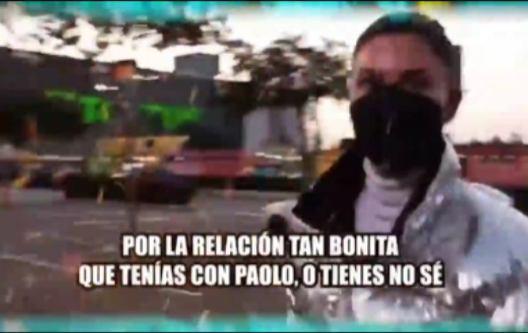 Alondra García Miró y su reacción cuando fue consultada por su relación con Paolo Guerrero