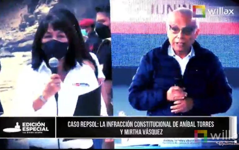 INFORME | Aníbal Torres y Mirtha Vásquez cometieron infracción constitucional en caso Repsol [VIDEO]