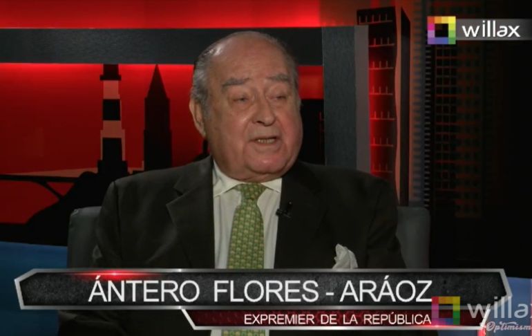 Ántero Flores-Aráoz: "Los infiltrados en la marcha mataron a Inti y Bryan" [VIDEO]