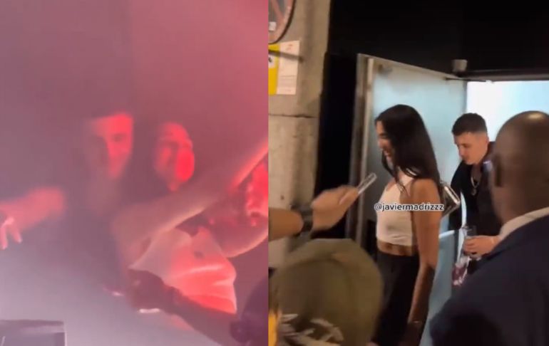 Dua Lipa y Arón Piper fueron captados muy cariñosos en Madrid | VIDEOS