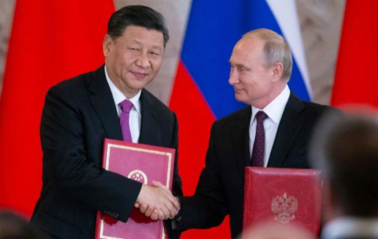 China garantizó a Rusia su respaldo en materia de "soberanía y seguridad"