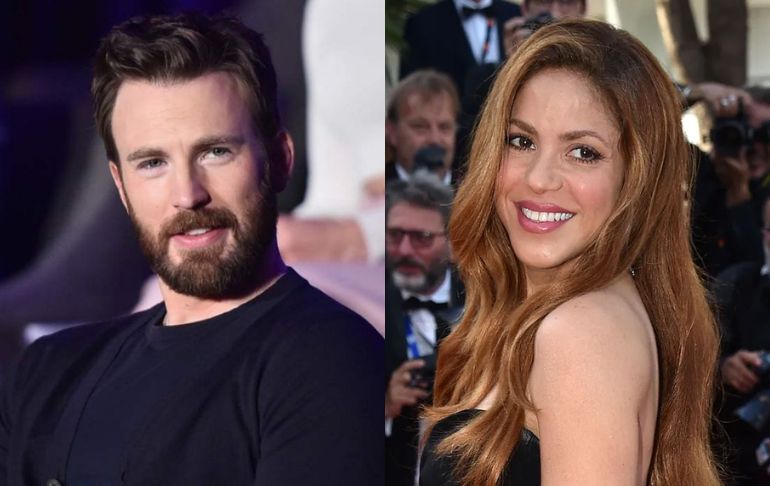 Portada: Chris Evans elogia a Shakira: "Ella es espectacular"