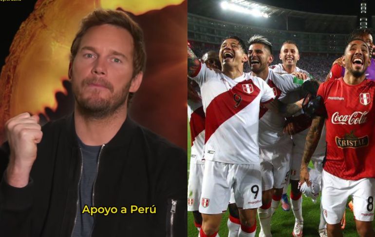 Chris Pratt envía mensaje a la selección peruana previo al repechaje: "Creo en ustedes"