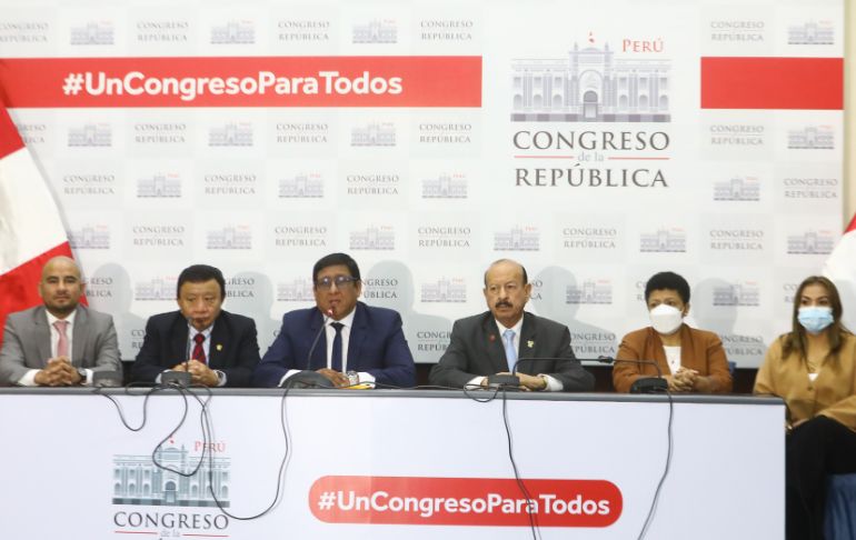 Portada: Pedro Castillo: Comisión de Fiscalización debatirá informe final HOY a las 3 p.m.
