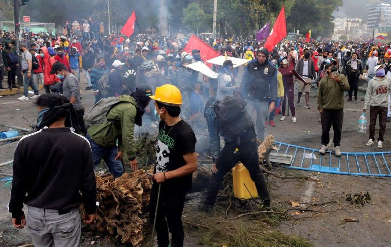 Ecuador: Gobierno tilda de “daño colateral” a los 4 fallecidos en protestas indígenas