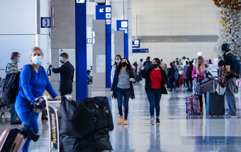 Portada: EE.UU.: ya no pedirán a viajeros internacionales descarte de COVID para ingresar